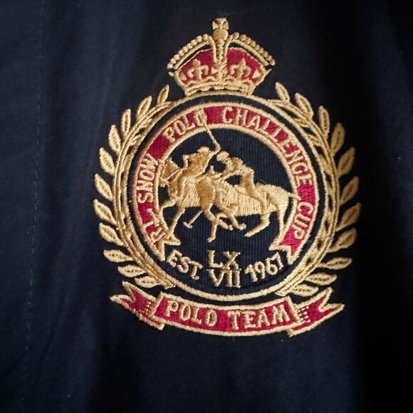 Ralph Lauren Snow Polo Cup Challenge Embroidered Nylon Jacket M - Picture 4 of 6